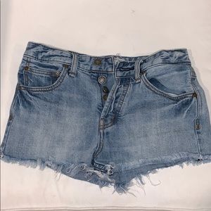 Free People short shorts